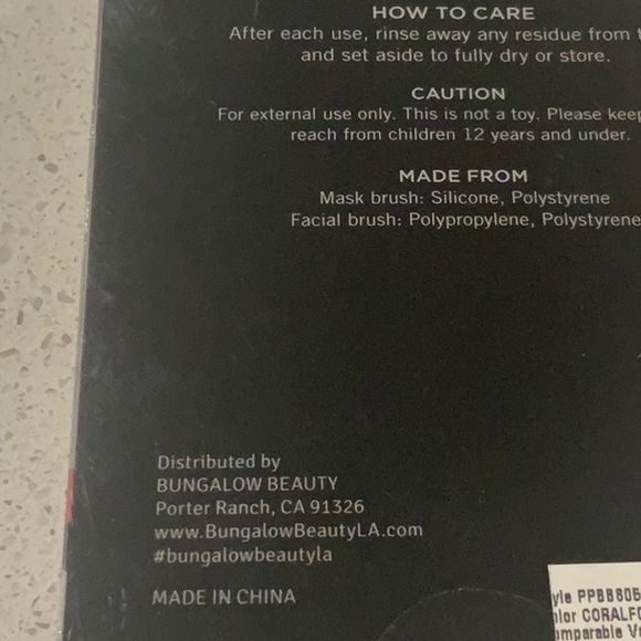 New bungalow beauty facial brush set - Picture 5 of 6